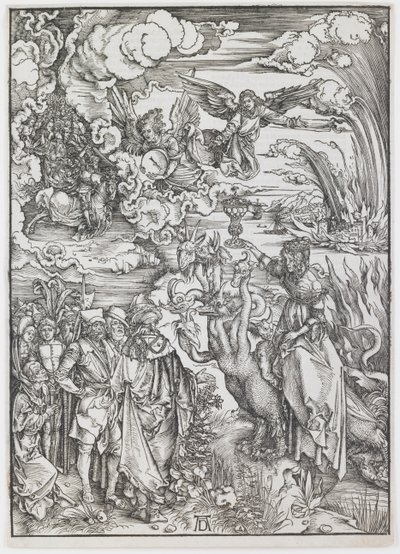 The Whore of Babylon, från serien "The Apocalypse" av Albrecht Dürer