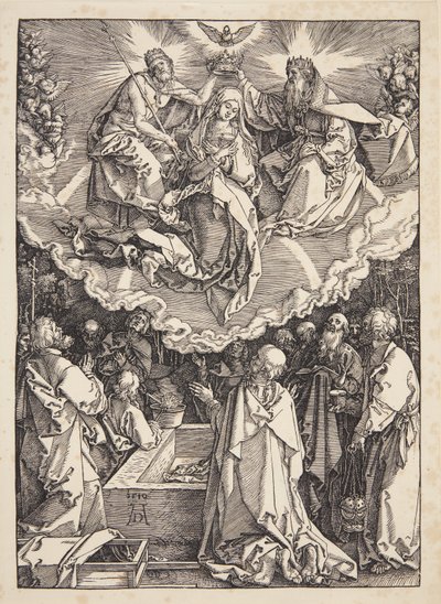 Jungfruns antagande och kröning av Albrecht Dürer