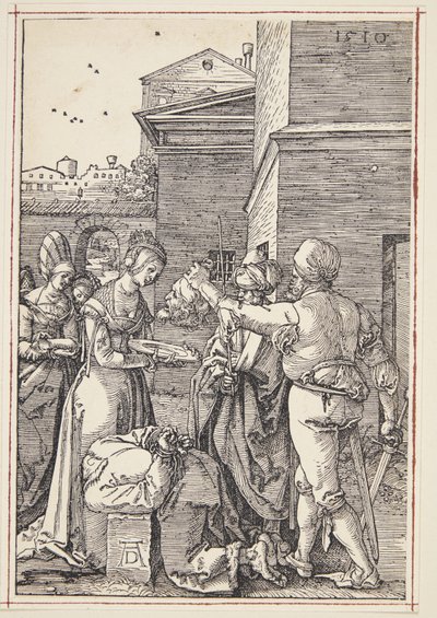 Halshuggningen av Johannes Döparen av Albrecht Dürer