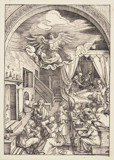 Jungfruns födelse av Albrecht Dürer