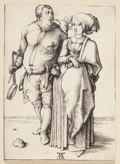 Kocken och hans fru av Albrecht Dürer