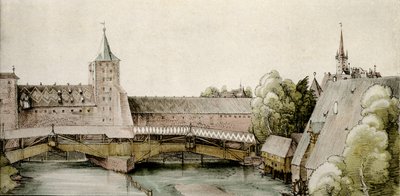 Torrdockan på Hallertor i Nürnberg av Albrecht Dürer