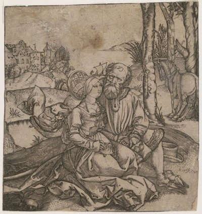 Det illasorterade paret, ca. 1495 av Albrecht Dürer
