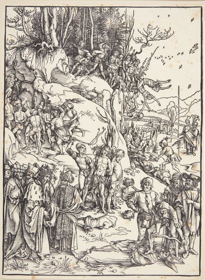 De tiotusenas martyrskap av Albrecht Dürer