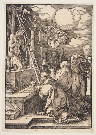St. Gregorius mässa av Albrecht Dürer