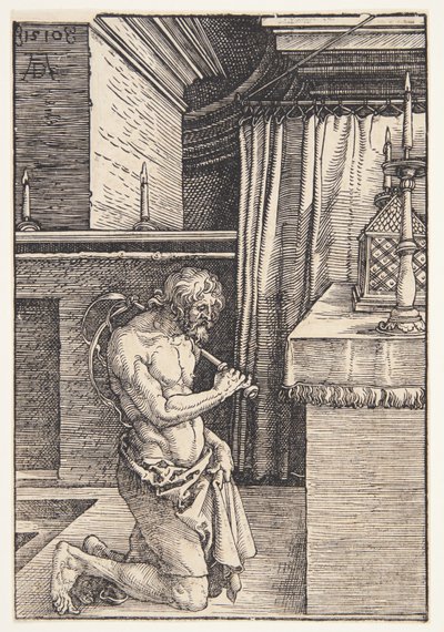 Den ångerfulla av Albrecht Dürer