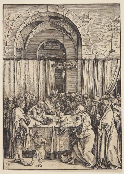 Avslaget på Joachims erbjudande av Albrecht Dürer