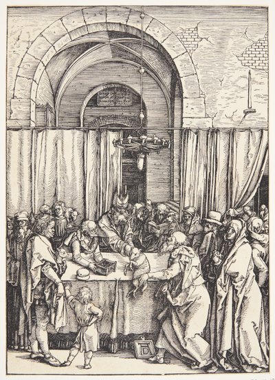 Avslaget på Joachims erbjudande av Albrecht Dürer