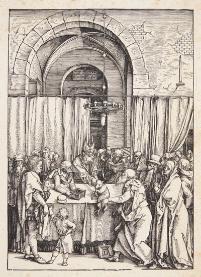 Avslaget på Joachims erbjudande av Albrecht Dürer