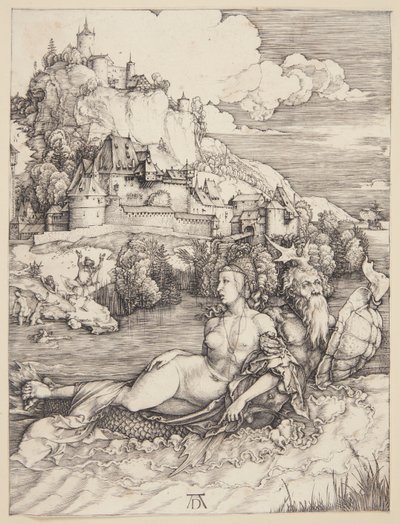 Sjömonstret av Albrecht Dürer