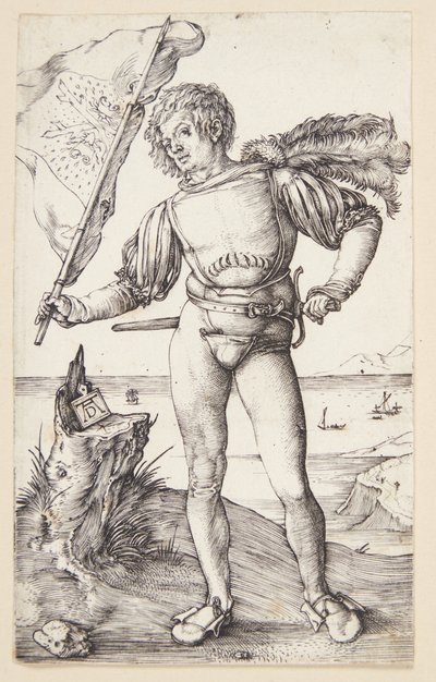 Fanebäraren av Albrecht Dürer