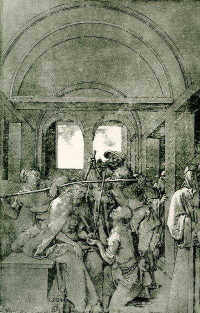 Thorns Kristi kröning av Albrecht Dürer