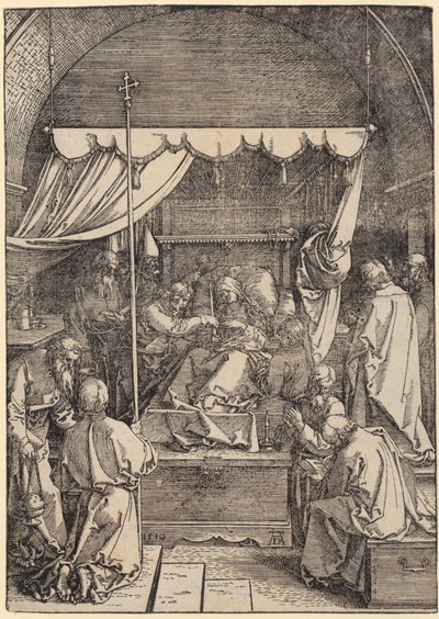 Marias död av Albrecht Dürer