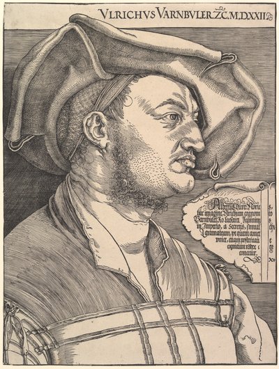 Ulrich Van Büler av Albrecht Dürer