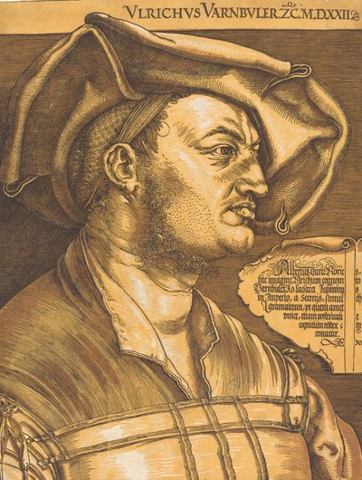 Ulrich Varnbüler, 1522 publicerad ca. 1620. av Albrecht Dürer