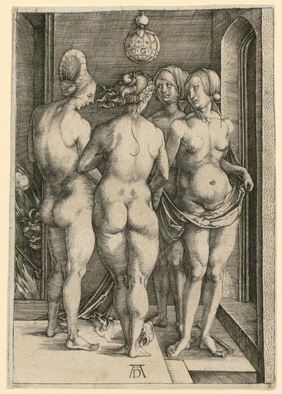 Fyra häxor av Albrecht Dürer