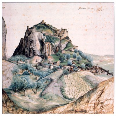 Utsikt över Arco, 1495 av Albrecht Dürer