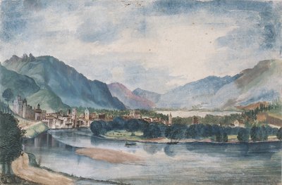 Utsikt över Trento av Albrecht Dürer