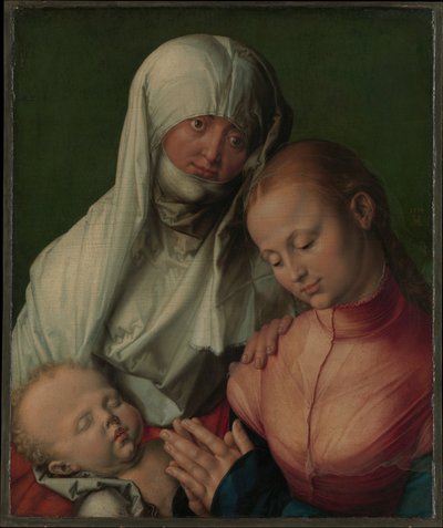 Jungfru Maria med barnet och den heliga Anna av Albrecht Dürer