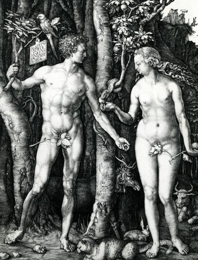 Adam och Eva av Albrecht Dürer
