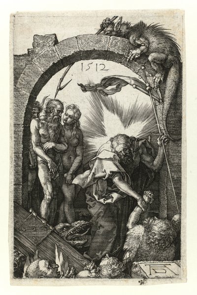 Kristus i Limbo (med Adam och Eva) av Albrecht Dürer