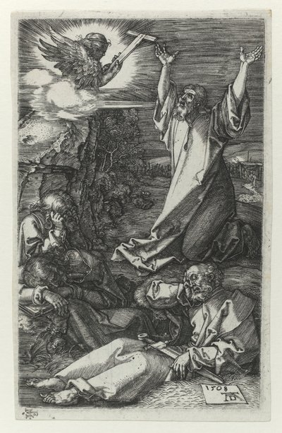 Kristus i olivträdens trädgård av Albrecht Dürer