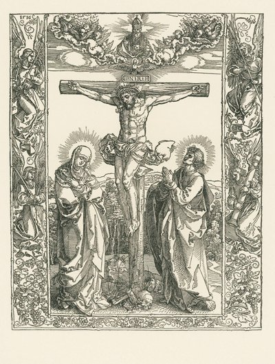 Kristus på korset av Albrecht Dürer or Duerer