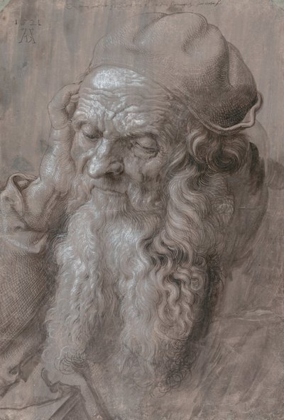 Chef för en gammal man av Albrecht Dürer