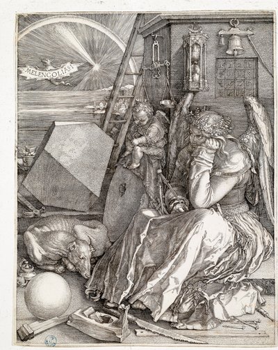 Melancholia I (gravyr av Albrecht Dürer