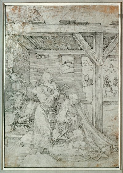 Födelsekyrkan (penna och tusch) av Albrecht Dürer or Duerer