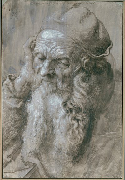 Old Man - Studie för ett helgon av Albrecht Dürer or Duerer