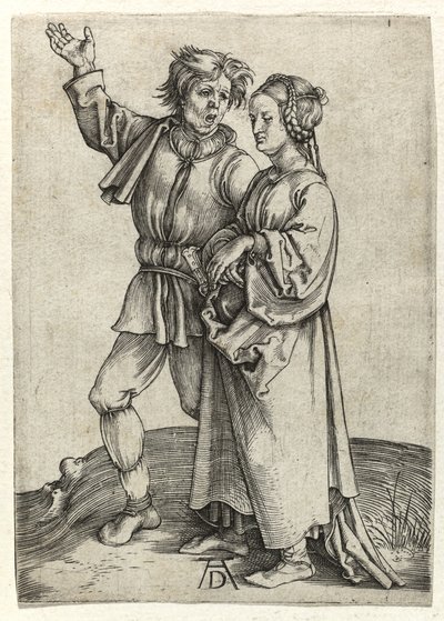 Bondepar, c.1497 av Albrecht Dürer