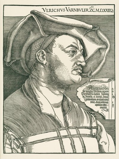 Porträtt av Ulrich Varnbueler av Albrecht Dürer or Duerer