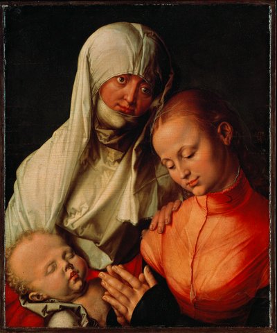 Sankta Anne, jungfru Maria och Jesusbarnet av Albrecht Dürer or Duerer
