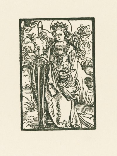Sankt Katarina av Albrecht Dürer or Duerer