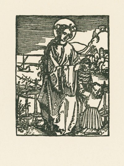 Sankt Dorothea av Albrecht Dürer or Duerer