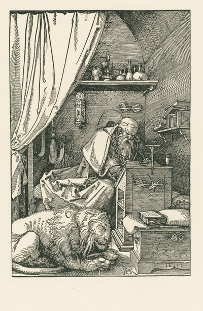 Sankt Hieronymus i sin cell av Albrecht Dürer or Duerer