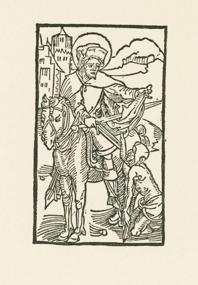 Sankt Martin av Tours av Albrecht Dürer or Duerer