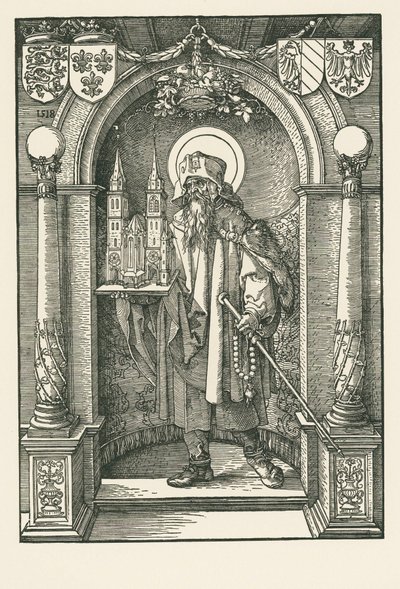 Sankt Sebald i nischen av Albrecht Dürer or Duerer
