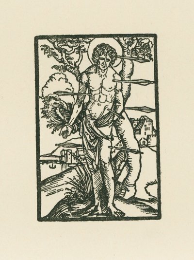 Sankt Sebastian av Albrecht Dürer or Duerer