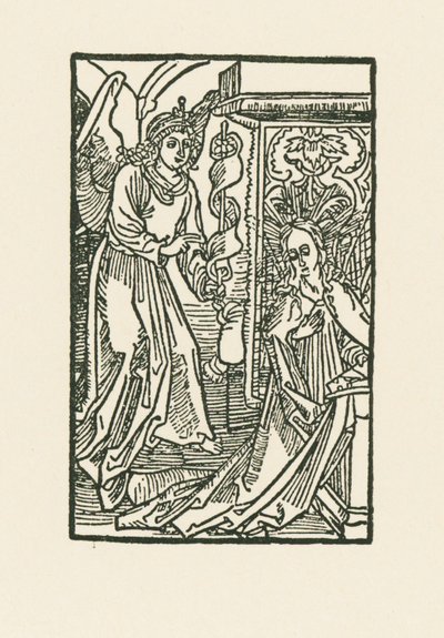 Bebådelsen av Albrecht Dürer or Duerer