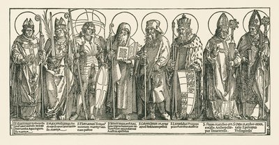De österrikiska helgonen av Albrecht Dürer or Duerer