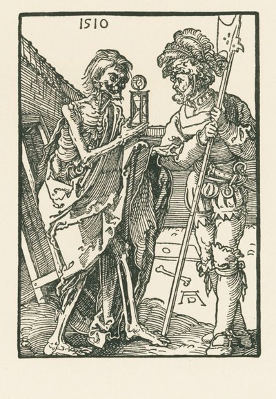Döden och Landsknecht av Albrecht Dürer or Duerer