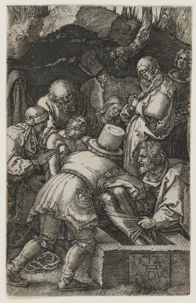 Kristi gravläggning av Albrecht Dürer