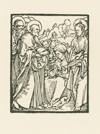Maten till de femtusen av Albrecht Dürer or Duerer