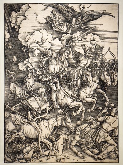 Apokalypsens fyra ryttare av Albrecht Dürer or Duerer