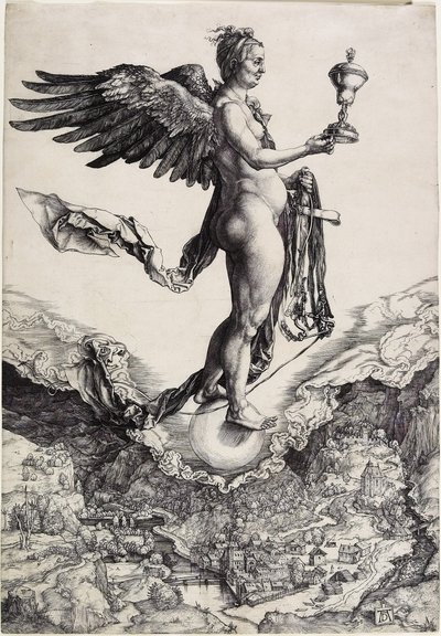 Den stora förmögenheten, ca. 1501-1502 av Albrecht Dürer