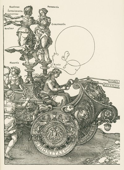 Den stora triumfbilen av Albrecht Dürer or Duerer