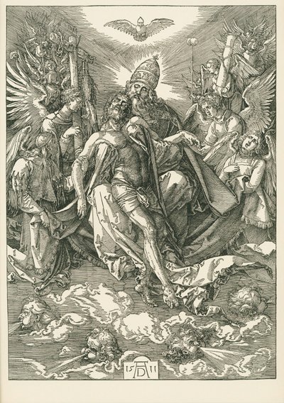 Den heliga treenigheten av Albrecht Dürer or Duerer