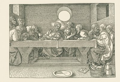 Den sista måltiden av Albrecht Dürer or Duerer